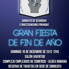 Invitación fiesta de fin de año 2012