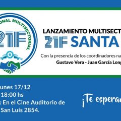 Lanzamiento Multisectorial 21F Santa Fé