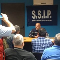 Reunión con los vigiladores de Rosario