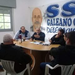 Asamblea en la nueva sede del S.S.I.P. en Santa Fe