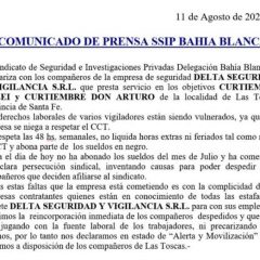 Estado de Alerta y Movilización contra Delta Seguridad