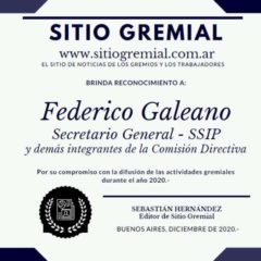 Reconocimiento de Sitio Gremial