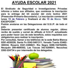 Ayuda escolar 2021