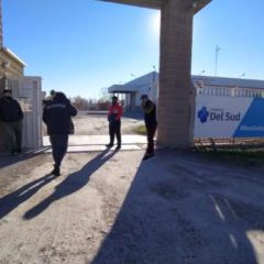 Asamblea con los compañeros de Securitas en la ciudad de Allen