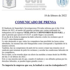 Acuerdo con Rayo SRL