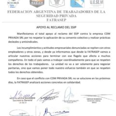 Apoyo al reclamo del SSIP