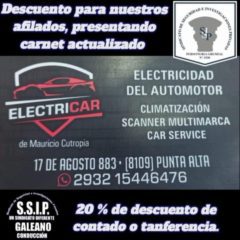 Nuevo beneficio para los afiliados: ELECTRICAR