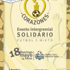 Participación en evento solidario – ¡Sumate al equipo mixto de fútbol 5!