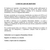 Comunicado de repudio ante la agresión sufrida por el compañero Maximiliano Metzker