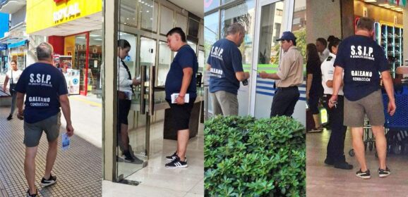 El S.S.I.P. visitó empresas y reafirmó su acompañamiento a los vigiladores en Santa Fe