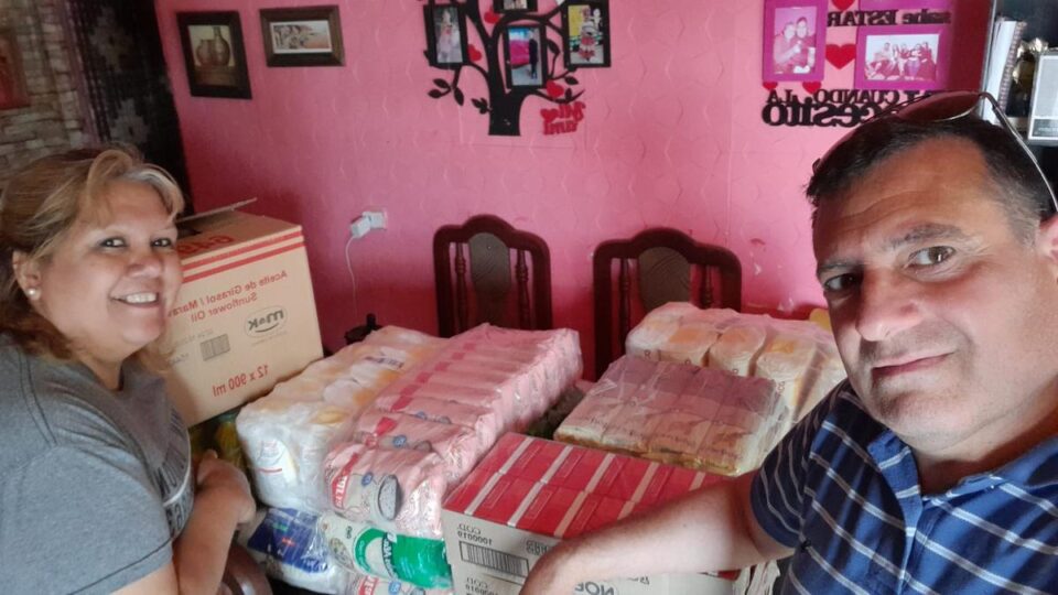 El S.S.I.P. entrega alimentos a merenderos de la comunidad