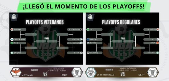Liga Intersindical: ¡llegan los Playoffs!