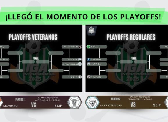 Liga Intersindical: ¡llegan los Playoffs!