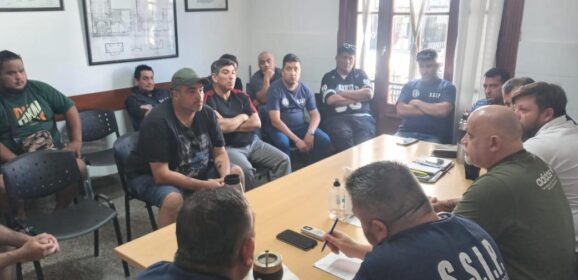 Reunión mensual de la Comisión Directiva del S.S.I.P.