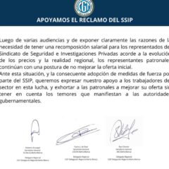 La CGT Regional Bahía Blanca expresó su apoyo al reclamo salarial del S.S.I.P.