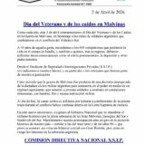Día del Veterano y de los Caídos en Malvinas: memoria, homenaje y soberanía