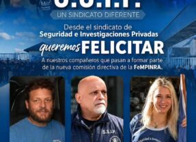 Felicitaciones a los compañeros que integran la nueva Comisión Directiva de FeMPINRA