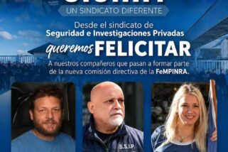 Felicitaciones a los compañeros que integran la nueva Comisión Directiva de FeMPINRA