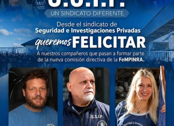 Felicitaciones a los compañeros que integran la nueva Comisión Directiva de FeMPINRA