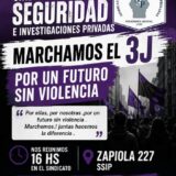 El S.S.I.P. convoca a marchar el 3J por un futuro sin violencia