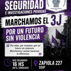 El S.S.I.P. convoca a marchar el 3J por un futuro sin violencia