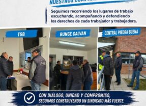 Seguimos presentes donde están nuestros compañeros y compañeras