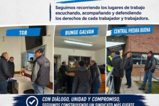 Seguimos presentes donde están nuestros compañeros y compañeras
