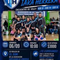 Encuentro de vóley de la Escuelita Iara Herrera: una jornada a pura pasión y deporte