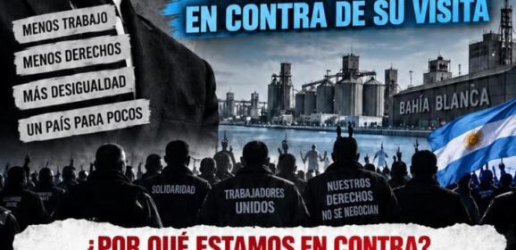 Expresamos nuestra posición ante la visita del presidente Milei a Bahía Blanca
