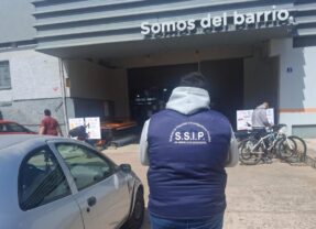 Realizamos una nueva recorrida gremial por la ciudad de Sauce Viejo