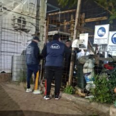 Continuamos nuestras recorridas nocturnas junto a trabajadores de la seguridad privada en Santa Fe