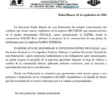 Recibimos el respaldo de FeMPINRA en defensa de los trabajadores de Securion