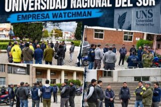 Realizamos asambleas en la Universidad Nacional del Sur con trabajadores de Watchman
