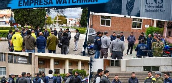 Realizamos asambleas en la Universidad Nacional del Sur con trabajadores de Watchman