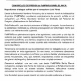 Repudiamos la agresión sufrida por Luis Pérez y expresamos nuestra solidaridad gremial